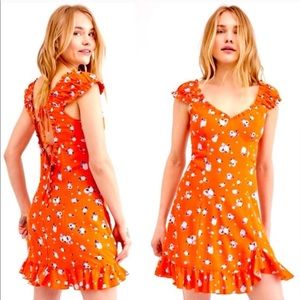 Free people mini dress size Medium